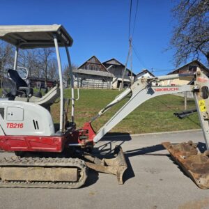 Mini-pelle Takeuchi TB216, 1T7, 2014