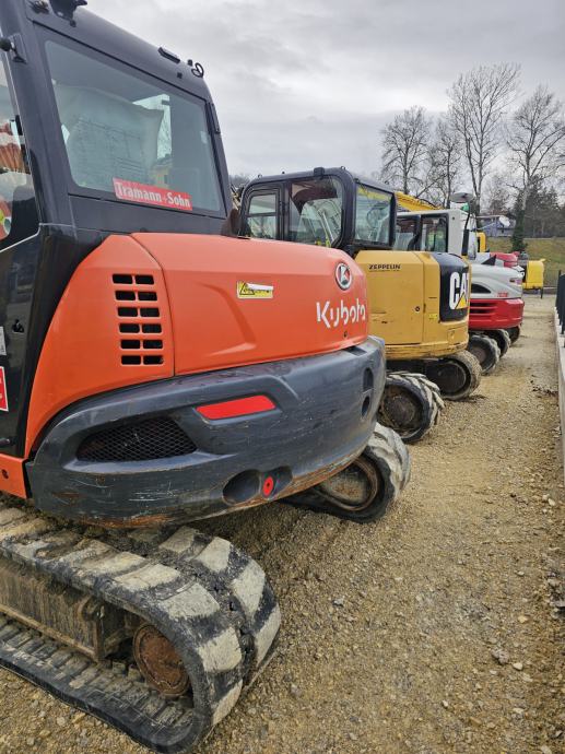 Mini-pelle Kubot Kx080-4a, 8T5, 2018 – Image 3