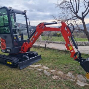 Mini-pelle Kubota D722, 2T1, 2024