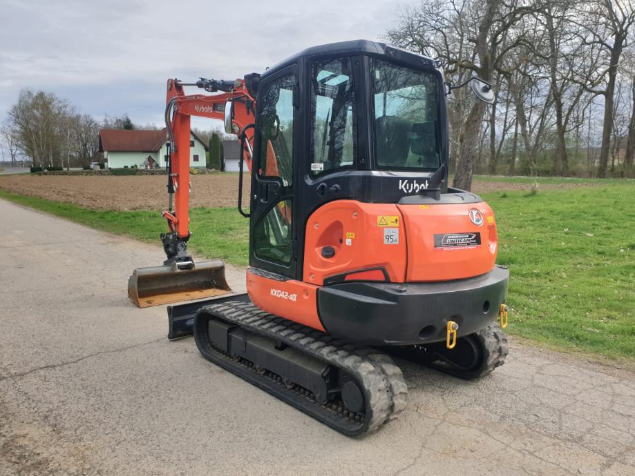 Mini-pelle Kubota KX 042-4A, 4T2, 2022 – Image 17