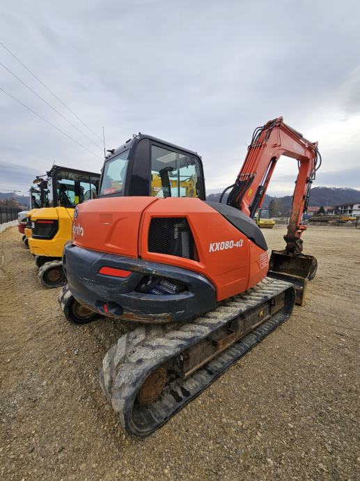 Mini-pelle Kubot Kx080-4a, 8T5, 2018 – Image 8