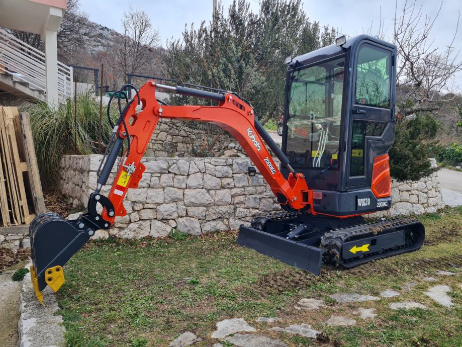 Mini-pelle Kubota D722, 2T1, 2024 – Image 15