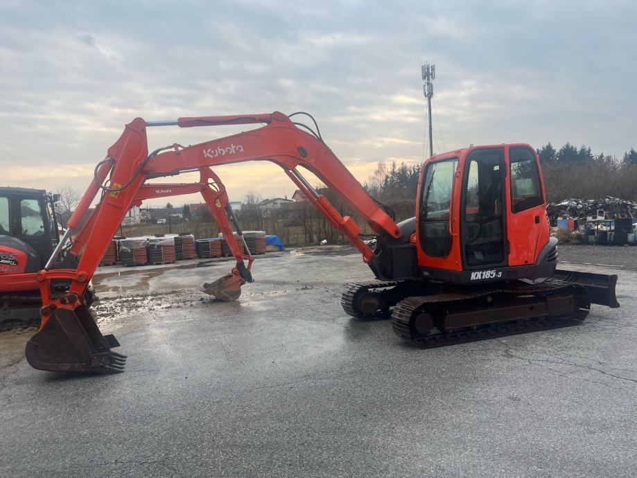 Mini-pelle Kubota KX 185-3, 8T3, 2012