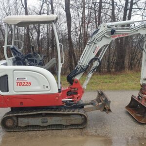 Mini-pelle Takeuchi TB 225, 2T2, 2018